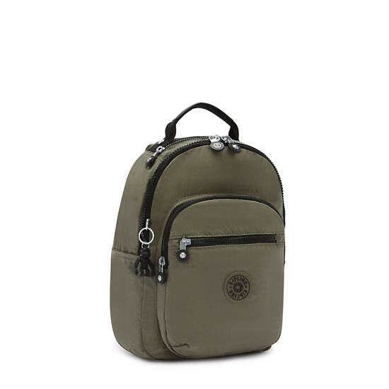 Kipling Seoul Small Klassiska Tablet Ryggsäck Gröna | SE 1356ZU